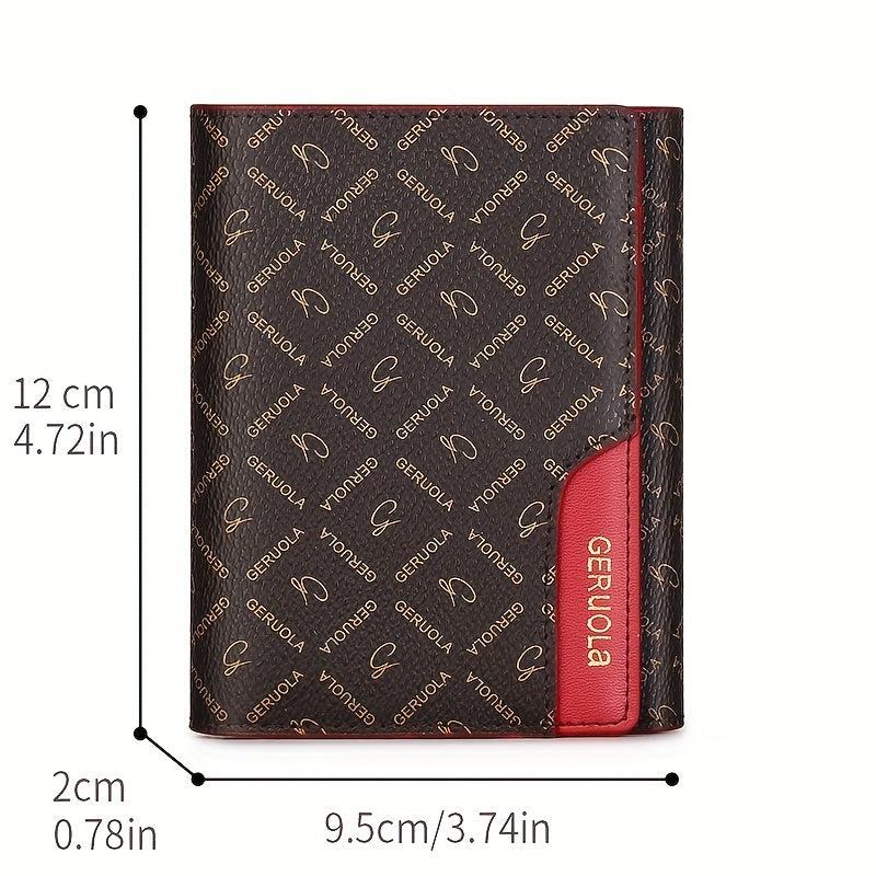 High-end Men's Short Wallet Anti-Demagnetization Large Capacity