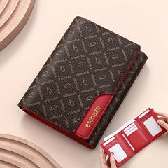High-end Men's Short Wallet Anti-Demagnetization Large Capacity