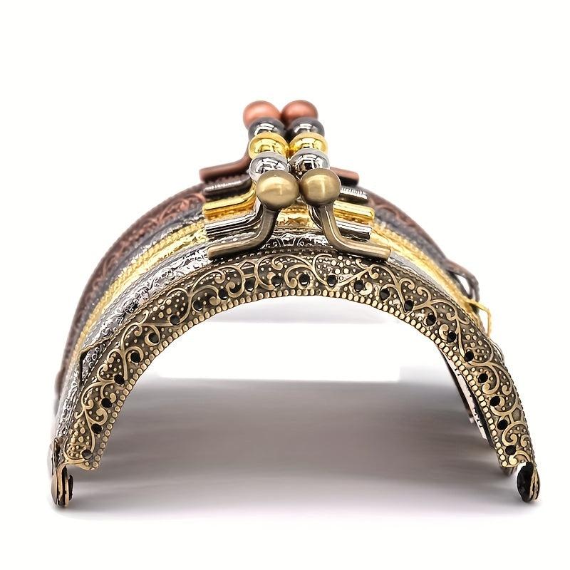Metal Bag Handles For DIY Handbag Lock Metal Clasp Bag Accessories