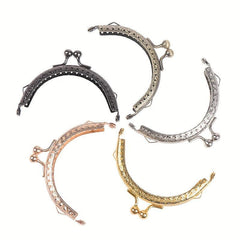 Metal Bag Handles For DIY Handbag Lock Metal Clasp Bag Accessories