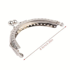 Metal Bag Handles For DIY Handbag Lock Metal Clasp Bag Accessories