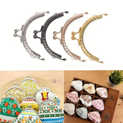 Metal Bag Handles For DIY Handbag Lock Metal Clasp Bag Accessories