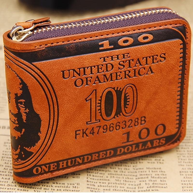Men's Vintage Brown Leather Wallet