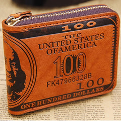 Men's Vintage Brown Leather Wallet