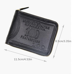 Men's Vintage Brown Leather Wallet