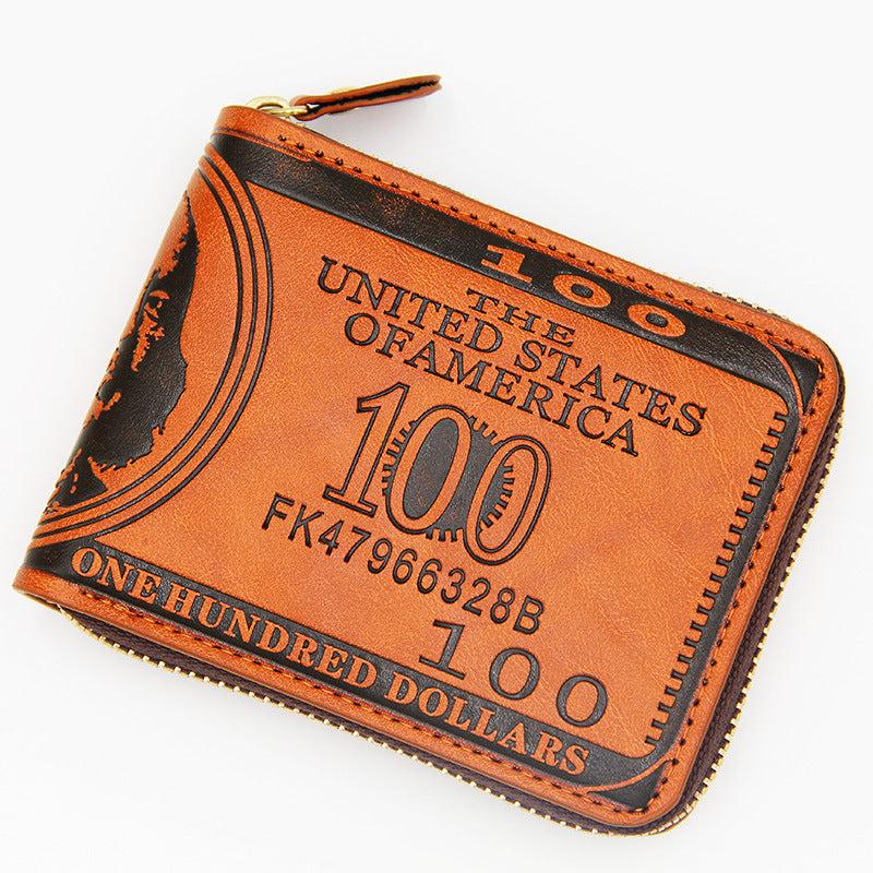 Men's Vintage Brown Leather Wallet
