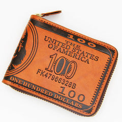 Men's Vintage Brown Leather Wallet