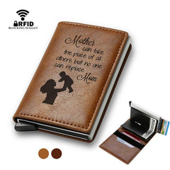 Vintage RFID Blocking Card Holder Money Clip