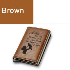 Vintage RFID Blocking Card Holder Money Clip