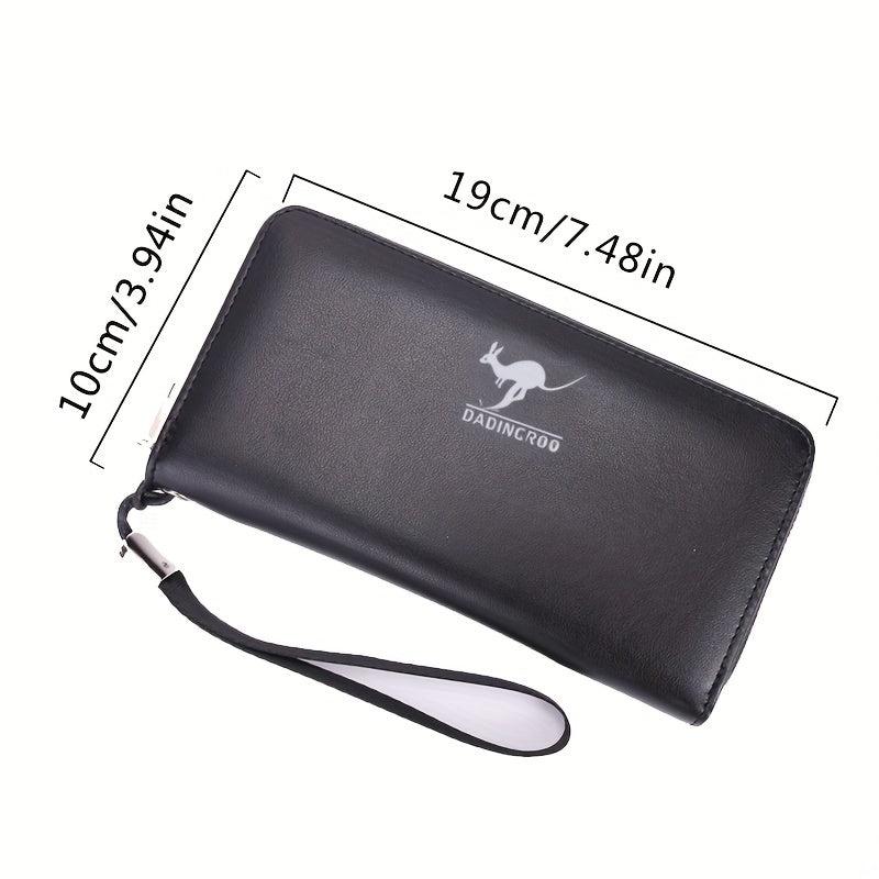 Men's Long Zipper Handbag Wallet