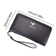 Men's Long Zipper Handbag Wallet
