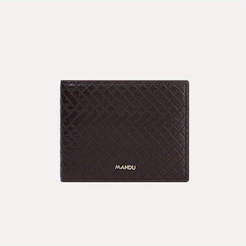 Men's Snake Pattern Bifold Wallet RFID Blocking Card Holder