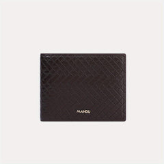 Men's Snake Pattern Bifold Wallet RFID Blocking Card Holder