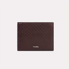 Men's Snake Pattern Bifold Wallet RFID Blocking Card Holder