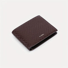 Men's Snake Pattern Bifold Wallet RFID Blocking Card Holder