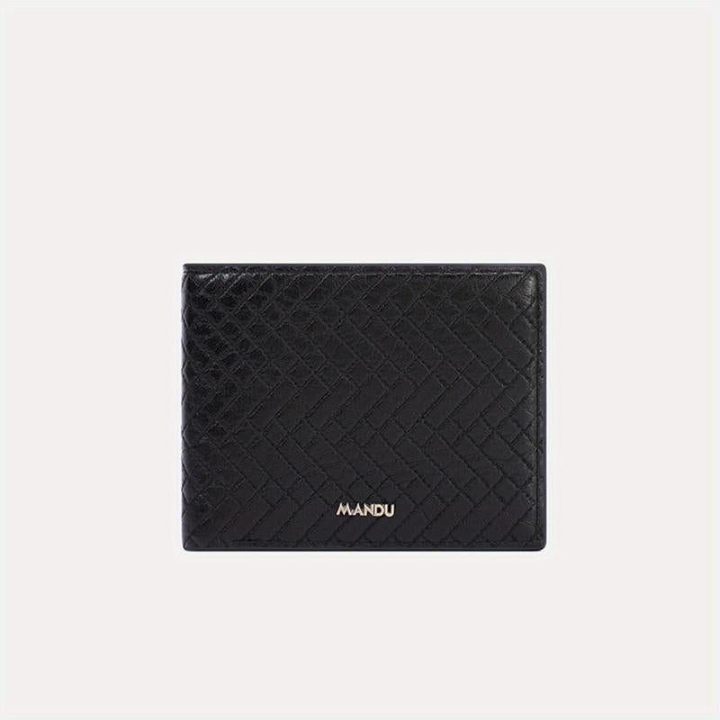 Men's Snake Pattern Bifold Wallet RFID Blocking Card Holder