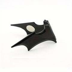 Alloy Money Clip Magnetic Bat Shaped Strong Durable Men's Wallet Accessory