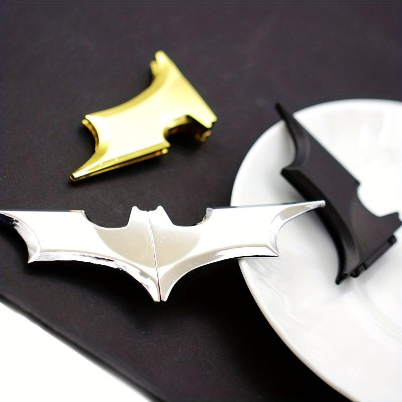 Alloy Money Clip Magnetic Bat Shaped Strong Durable Men's Wallet Accessory