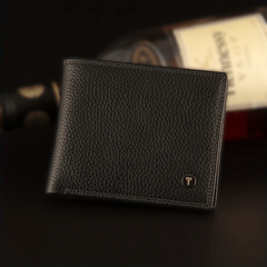 Men's Leather Short Wallet Card Slots Purse Large Capacity Great Gift