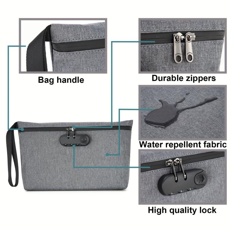 Combination Lock Safety Portable Bag for Business Men