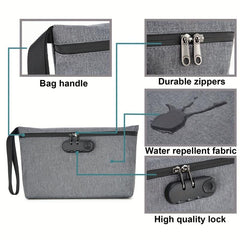 Combination Lock Safety Portable Bag for Business Men