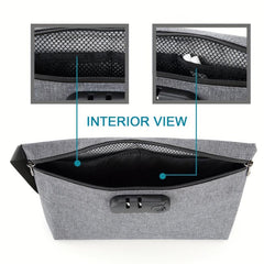 Combination Lock Safety Portable Bag for Business Men