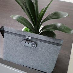 Combination Lock Safety Portable Bag for Business Men