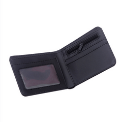 Halloween Skull Short Wallet Leather Card Holder Horror Night Wallet