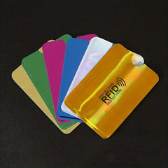 10PCS Aluminium Anti Theft Card Protecting Wallet Cover