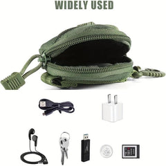 Tactical Key Bag Small Molle Pouch Utility Coin Purse For Men