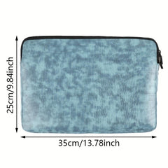 Laptop Sleeve 33 02 Cm Soft PU Leather Protective Case Zipper Cover