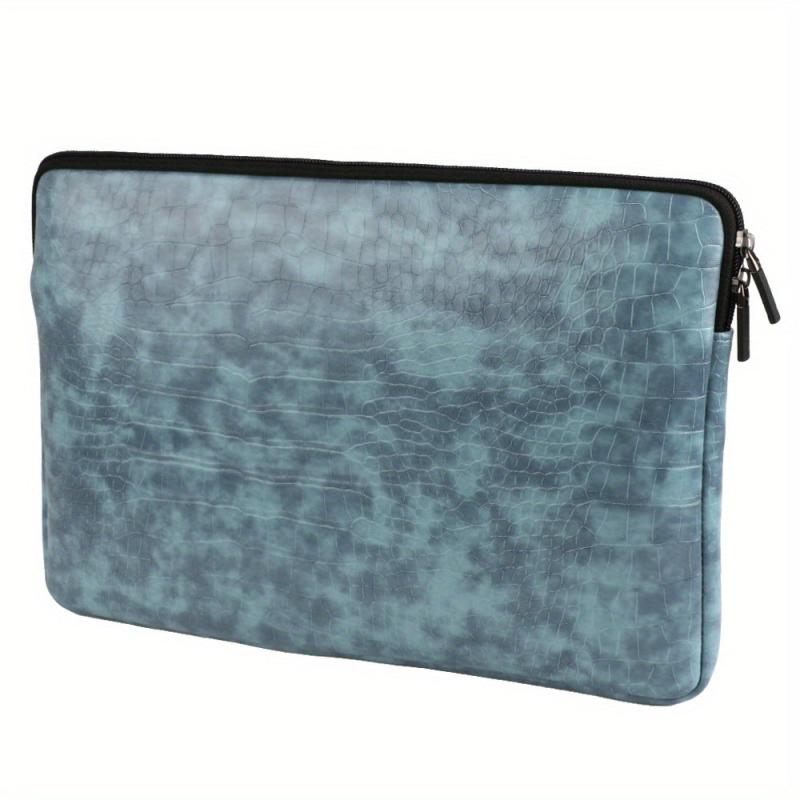 Laptop Sleeve 33 02 Cm Soft PU Leather Protective Case Zipper Cover