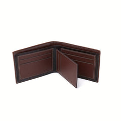 Men's Casual PU Leather Short Wallet
