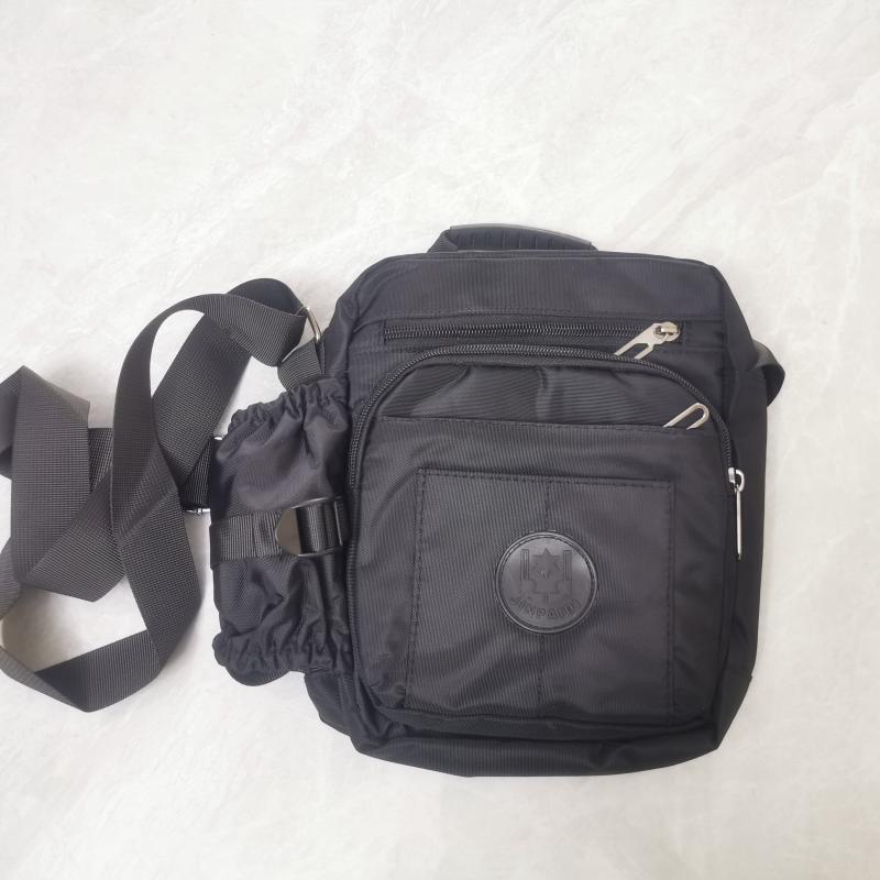 Men's Nylon Shoulder Bag Crossbody Bag Large Capacity Chest Bag
