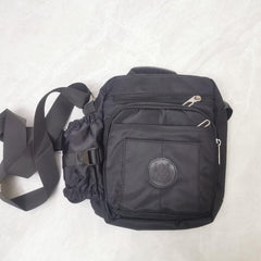 Men's Nylon Shoulder Bag Crossbody Bag Large Capacity Chest Bag