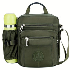 Men's Nylon Shoulder Bag Crossbody Bag Large Capacity Chest Bag