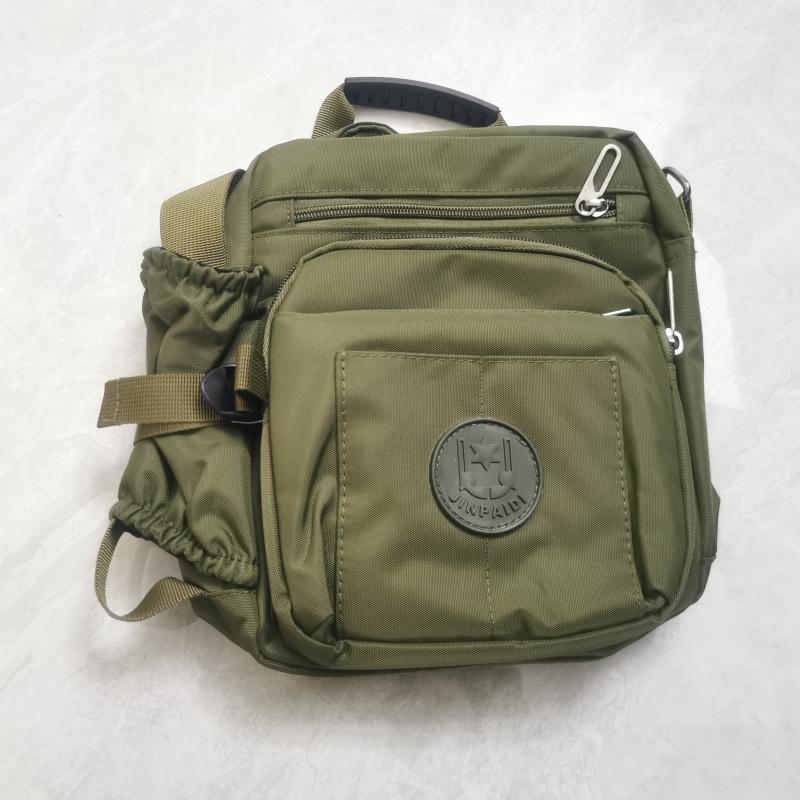 Men's Nylon Shoulder Bag Crossbody Bag Large Capacity Chest Bag