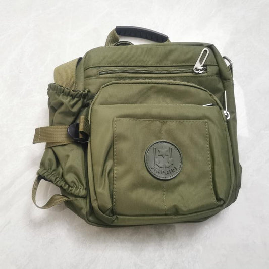 Men's Nylon Shoulder Bag Crossbody Bag Large Capacity Chest Bag