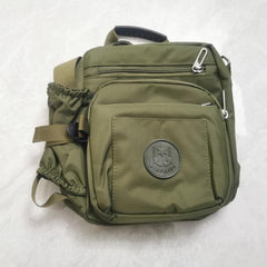 Men's Nylon Shoulder Bag Crossbody Bag Large Capacity Chest Bag