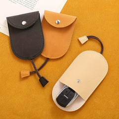 Compact Key Bag Car Key Bag PU Leather Functional Key Chain