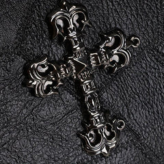 Street PU Soft Face Clutch Men's Purse Rivet Shoulder Bag