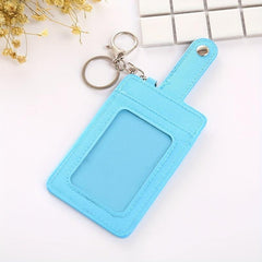 Casual Card Holder Bus Subway Transportation Card Holder Key Chain