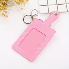 Casual Card Holder Bus Subway Transportation Card Holder Key Chain