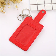 Casual Card Holder Bus Subway Transportation Card Holder Key Chain