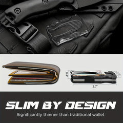 Aluminum Alloy Card Holder RFID Blocking Wallet Metal Slim Wallet