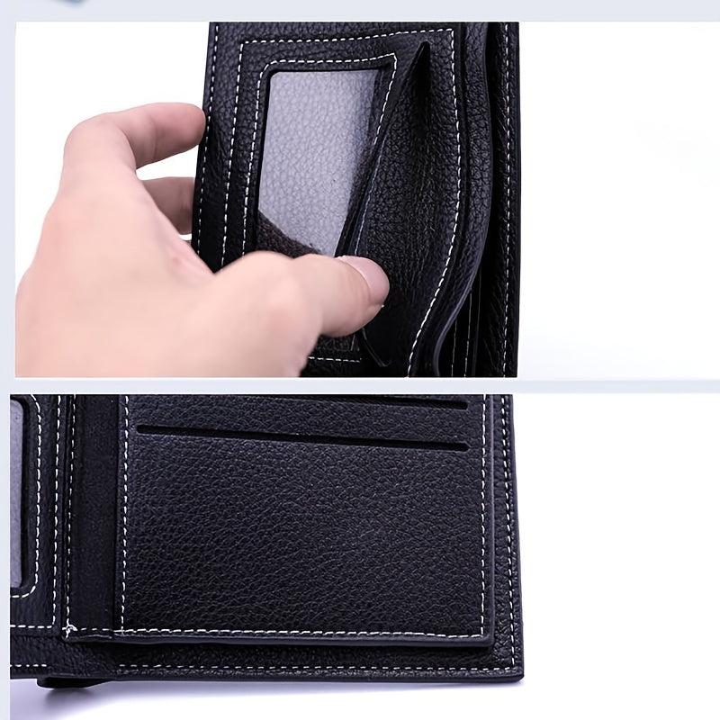 Men's Wallet Short Business Wallet Classic Horizontal Bag