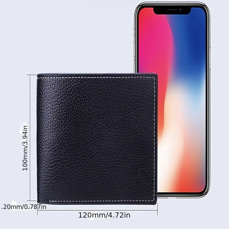 Men's Wallet Short Business Wallet Classic Horizontal Bag