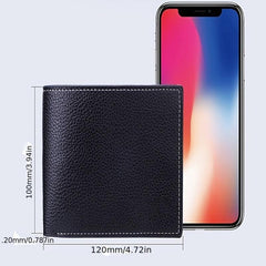 Men's Wallet Short Business Wallet Classic Horizontal Bag