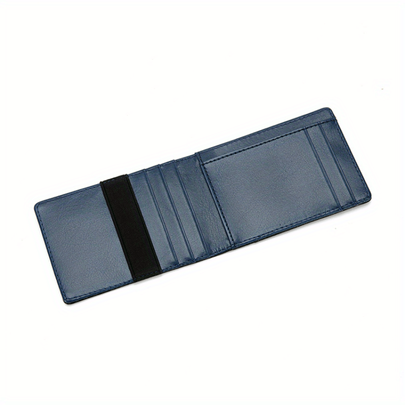 Men's Carbon Fiber Slim Wallet Front Pocket Bifold Credit Card Holder