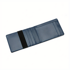 Men's Carbon Fiber Slim Wallet Front Pocket Bifold Credit Card Holder